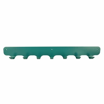 Gorillz Rounded Seven - Wandkapstok - 7 Kapstok Haken - 67 cm - Groen