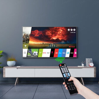 Universele afstandsbediening RQ-L6G geschikt voor LG TV