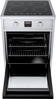 Wiggo WIO-E621A(XX) - Freestanding - Induction - Elektrische Oven - 60cm - Inox