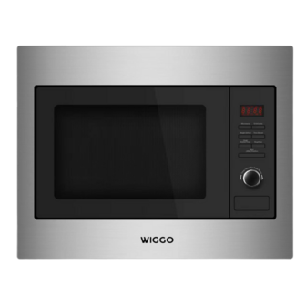 Wiggo WBM-G6025(BX) - Inbouw combi magnetron - Zwart Rvs