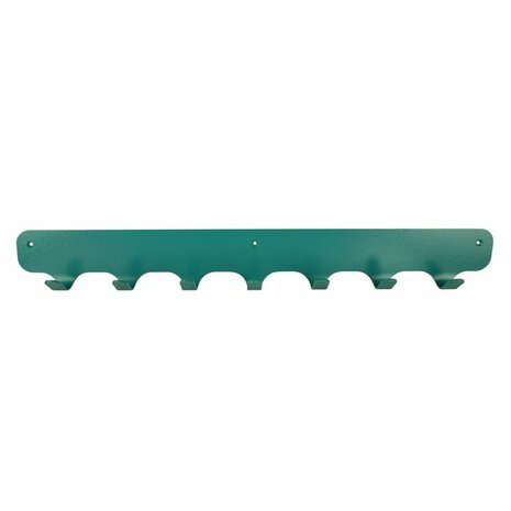 Gorillz Rounded Seven - Wandkapstok - 7 Kapstok Haken - 67 cm - Groen