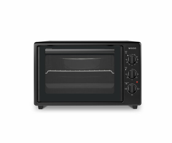 Wiggo WMO-E353(B) - Vrijstaande Oven - 35 liter - Zwart