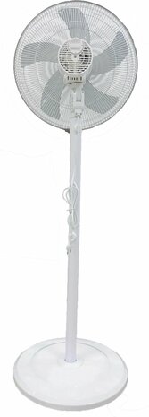 Blueqon BF60LX(W) Statief ventilator Wit 60 cm